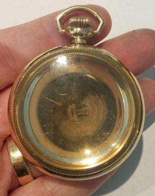 Great Antique 14k Gold Filled 18s Pocket Watch Case Scrap/use 57grams