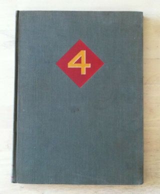 Rare WWII Twenty Fourth 24th Marines & 4th Marine Division Book - USMC 6