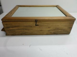 ANTIQUE WOOD MIRRORED 