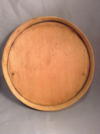 Antique Primitive Country Round Bentwood Shaker Pantry Cheese Box Wood 8