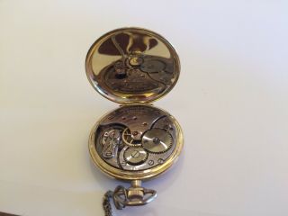 Vintage 1910s/1920s Omega Gold - Filled Pocket Watch - 17 jewels - w/Box - RUNS 3