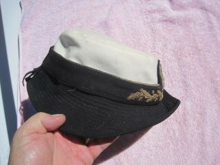 WWII US Navy Wave Officers Hat 3