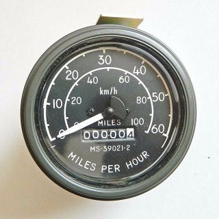 Speedometer Miles/hour Over Seas Style Military Jeep M151 A1 M38 M38a1 M170
