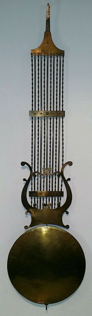 Antique Pendulum For A Comtoise Morbier Clock