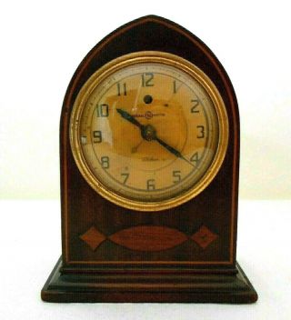 Vintage,  General Electric / Telechron,  Ab - 328 Electric Gothic Clock,