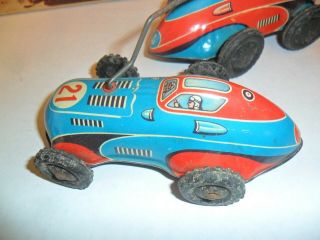 Tin Windup Wind Up Toy Car Made in Germany marked Nr.  260 looks 1950`s 3
