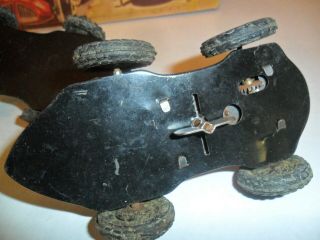 Tin Windup Wind Up Toy Car Made in Germany marked Nr.  260 looks 1950`s 4