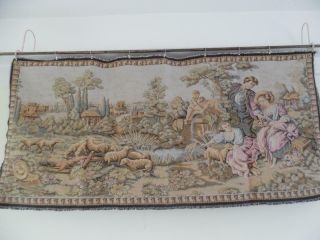 Large Vintage French Goblys Tapestry - 4 
