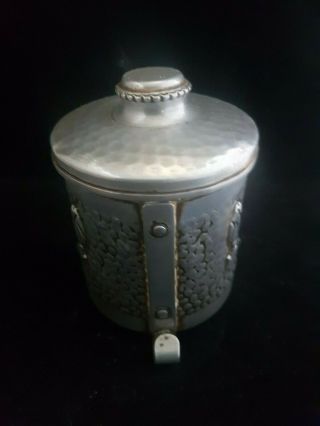 CELLS ART NOUVEAU TEA CADDY IN A ARTS AND CRAFT STYLE 3