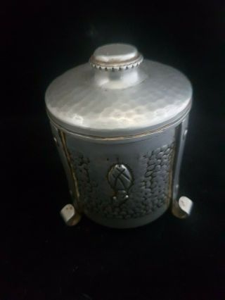 CELLS ART NOUVEAU TEA CADDY IN A ARTS AND CRAFT STYLE 4
