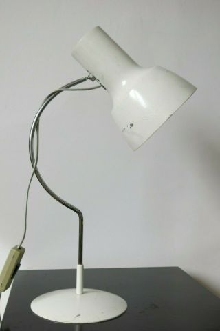 Vintage Mid Century Modernist Table Lamp By Josef Hurka 20th Century Desk Lamp 2