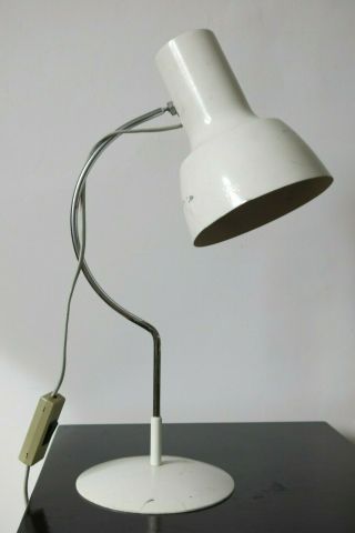 Vintage Mid Century Modernist Table Lamp By Josef Hurka 20th Century Desk Lamp 3