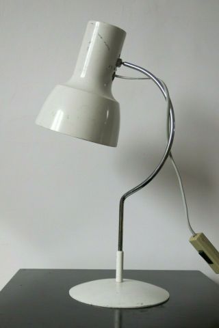 Vintage Mid Century Modernist Table Lamp By Josef Hurka 20th Century Desk Lamp 6