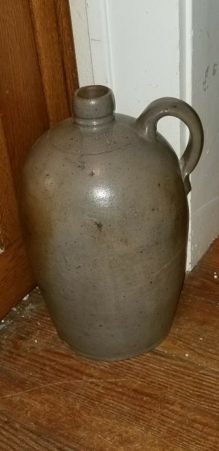 Antique Virginia Stoneware 2 Gallon Crock