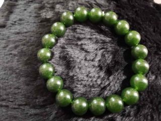 Naga Eye Emerald Morakot Green Ball Holy Protect Lucky Wealth Bracelet Amulet