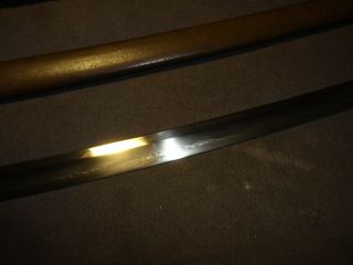 Japanese WWll Army officer ' s sword in mountings,  