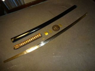 P02 Japanese WWll sword in civilian mountings 