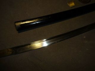 P02 Japanese WWll sword in civilian mountings 