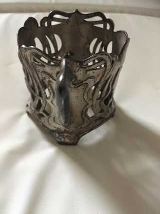 Silver plated WMF Art Nouveau Figurative Cup Holder 5