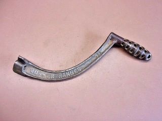 Antique Cast Iron Quaker Ranges Shaker Handle No.  711 Taunton Iron Old One