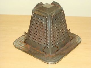 Antique Camp Fire Toaster Stove Top 4 Slice