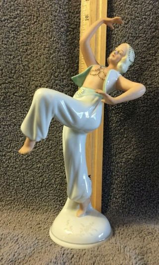 Schaubach Kunst Belly Dancer Figurine Porcelain Germany