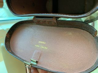 Zeiss Jena binoculars 15@60 Del Fortem 1940 with case 11