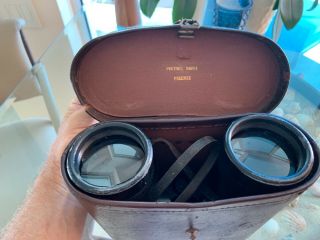 Zeiss Jena binoculars 15@60 Del Fortem 1940 with case 12