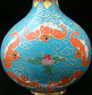 Collectibles 100 Handmade Painting Brass Cloisonne Enamel Snuff Bottles 088 2