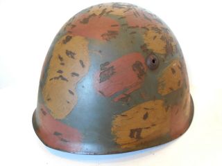 M33 Italian Helmet WWII camouflage italian campaign (German helmet WWII) 2