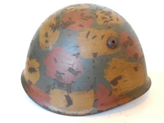 M33 Italian Helmet WWII camouflage italian campaign (German helmet WWII) 5