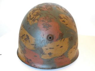 M33 Italian Helmet WWII camouflage italian campaign (German helmet WWII) 6