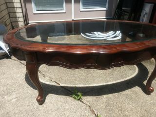 Lane Furniture Coffee Table With Matching End Tables Large Vintage Mid Century 5