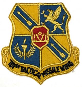 Usaf Us Air Force 701st Tactical Missile Wing Patch