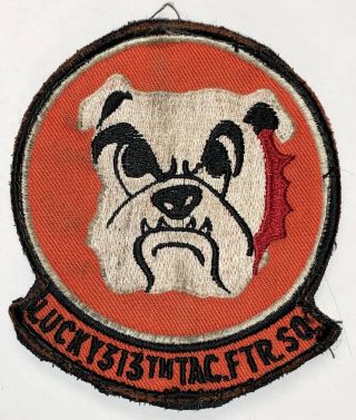 Vietnam War Usaf Air Force F4 Lucky 313th Tactical Fighter Squadron German Patch