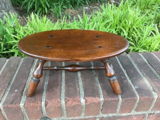 Mahogany Chippendale Foot Ottoman Foot Stool Bench Chair Seat Victorian