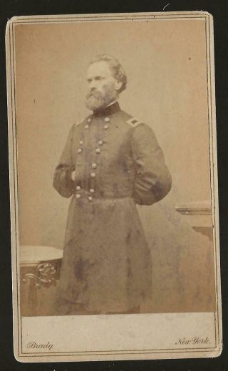 Civil War Cdv Union General Robert Cowdin 1st Massachusetts Infantry