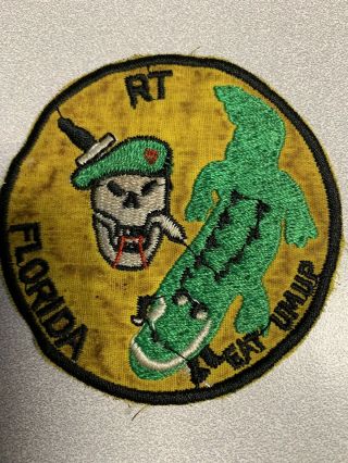 Vietnam War Special Forces Macv Sog Green Beret Recon Team Rt Florida Patch