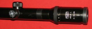 RARE Austrian rifle scope KAHLES HELIA L 3 - 12 x 56 / 30mm tube / reticle 4 4