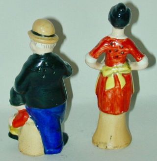 Moon Mullins Kayo & Emmy German Porcelain Pair Salt & Pepper Shakers 1920s 3
