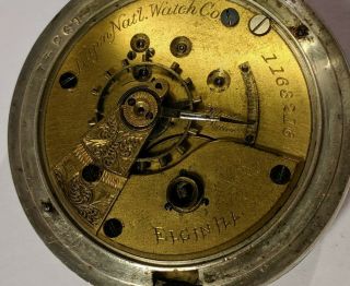 William Ellery of Boston and Elgin Coin Silver and Silverine Pocket Watches 1857 3