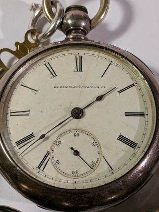 William Ellery of Boston and Elgin Coin Silver and Silverine Pocket Watches 1857 5