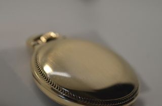 16s Hamilton 992 - B Pocket Watch in Case Fantastic,  Crisp Case 4