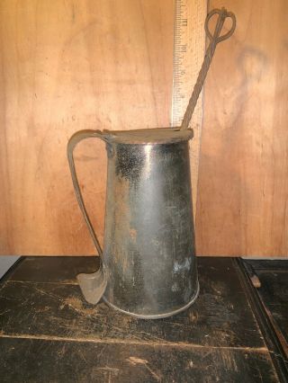 Vintage Cape Cod Fire Starter Oil Torch Smudge Pot Pumice Wand