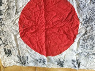 ww2 japanese flag from Okinawa.  Directly from Bill Rentz marines 9