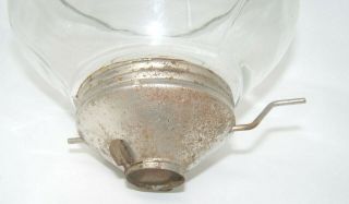 Vintage Glass Swing Out Hoosier Cabinet Flour Sugar Jar Canister Holder W Sifter 2