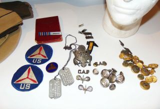 WWII CAP Pilot Named Group Liaison Patrol Mexican Border Civil Air Patrol,  Wings 7