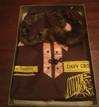 Boy Davy Crockett Costume / Playsuit Box