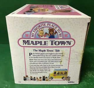 1988 Maple Town “SCHOOL BUS” NIB BY TONKA 2