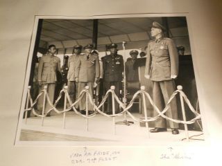 120,  Photo Album CHINESE Asian DIGNITARIES Military Navy CHINA Madam Chiang Kai 3